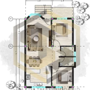 نقشه معماری و پیوست 0011