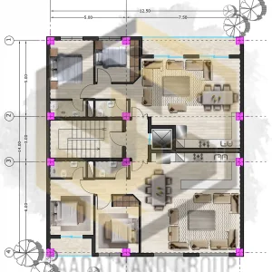 نقشه معماری و پیوست 0046