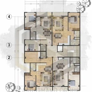 نقشه معماری و پیوست 0047