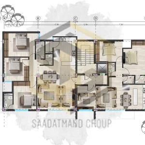 نقشه معماری و پیوست 0048