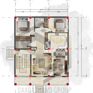 نقشه معماری و پیوست 0025