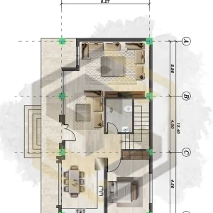 نقشه معماری و پیوست 0026