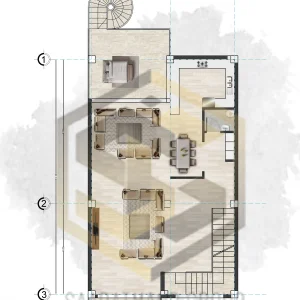 نقشه معماری و پیوست 0034