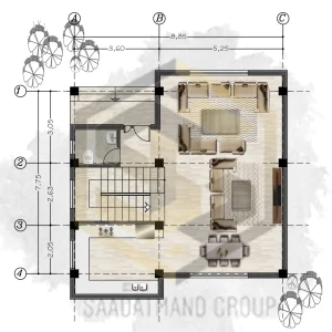 نقشه معماری و پیوست 0024