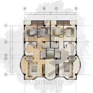 نقشه معماری و پیوست 0035